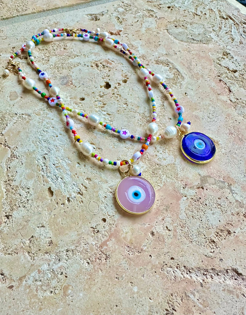Starry Eye Necklace