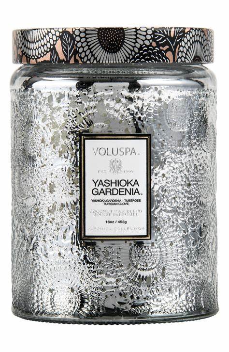 Yashioka Gardenia Large Jar Candle