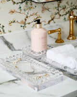 Large Bubble Lucite Tray