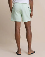 Seersucker Stripe Swim Trunk