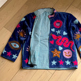 Blue Moon Rodeo Reversible Velvet Jacket For Women