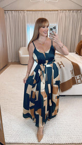 Levi Midnight Taupe Dress