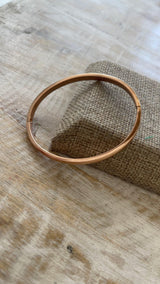 Adela's Rose Gold Bangle