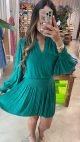 Tossa Green Mini Dress