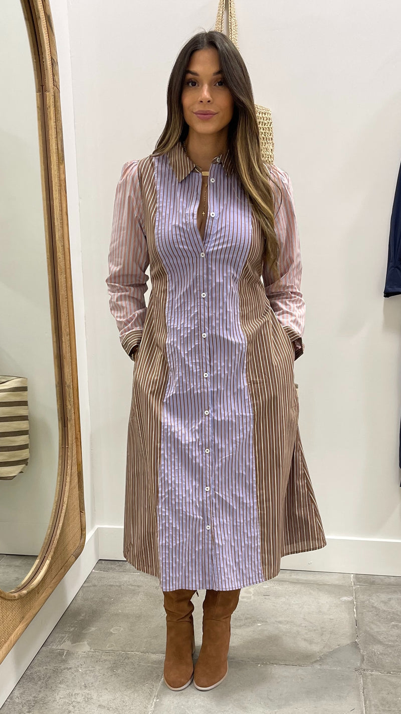 Milano Striped Dress