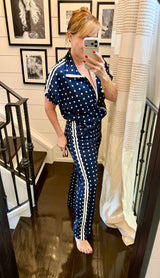 Polka Dot Travel Track Suit