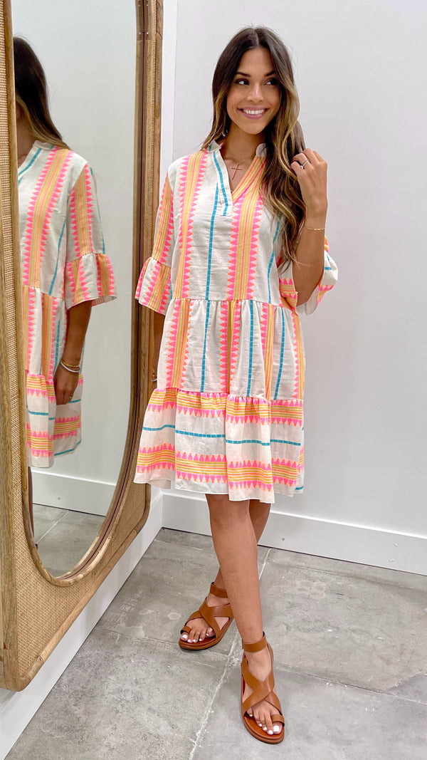 Melo Ibiza Beach Dress Ivory