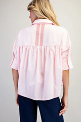 Sally Blouse Pink
