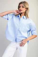 Sally Blouse Blue