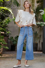 The Farah Bone Top