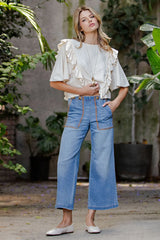 The Farah Bone Top