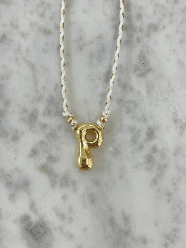 Summer Ready Initial Necklace