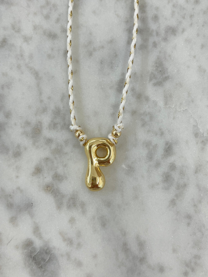 Summer Ready Initial Necklace