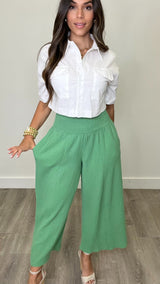 Lainey Green Pants