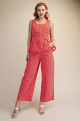 Americana Barrel Leg Pants