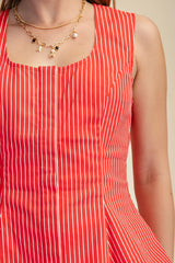 Americana Peplum Top