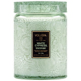 18 OZ LARGE JAR CANDLE WHITE CYPRESS - PRINZZESA BOUTIQUE