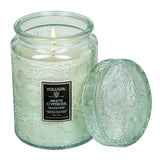 18 OZ LARGE JAR CANDLE WHITE CYPRESS - PRINZZESA BOUTIQUE
