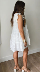 Waverly Off White Mini Dress