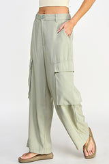 Clove Cargo Pant in Olive - PRINZZESA BOUTIQUE