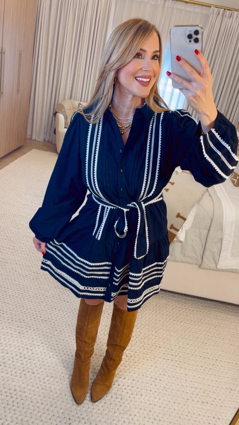 Andora Black Mini Dress