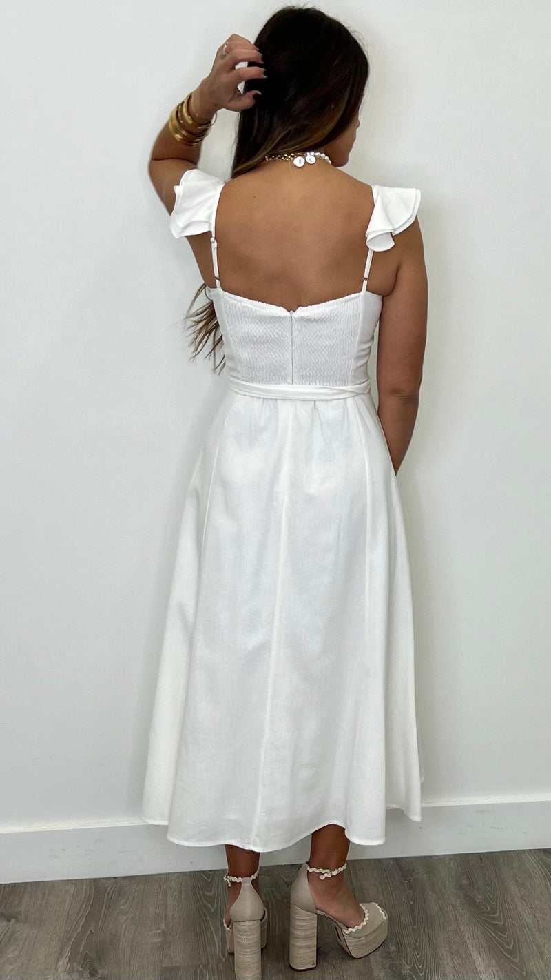Campari White Dress