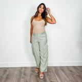 Clove Cargo Pant in Olive - PRINZZESA BOUTIQUE