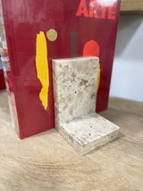 Marble Bookends the Pair