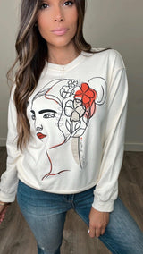 Mayra Embroidered Apricot Top - PRINZZESA BOUTIQUE