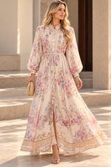 Fall Flowers Special Occasion Dress