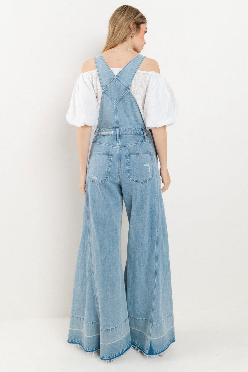 Marlee Denim Overalls - PRINZZESA BOUTIQUE