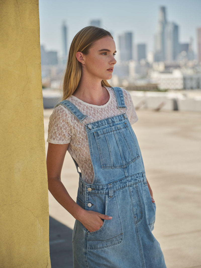 Bailey Denim Overalls - PRINZZESA BOUTIQUE