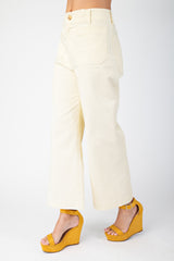 Ankle Cropped Summer Pants in Honey