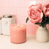 Sweet Grace Collection Candle #73 | Pink Decorative Candle