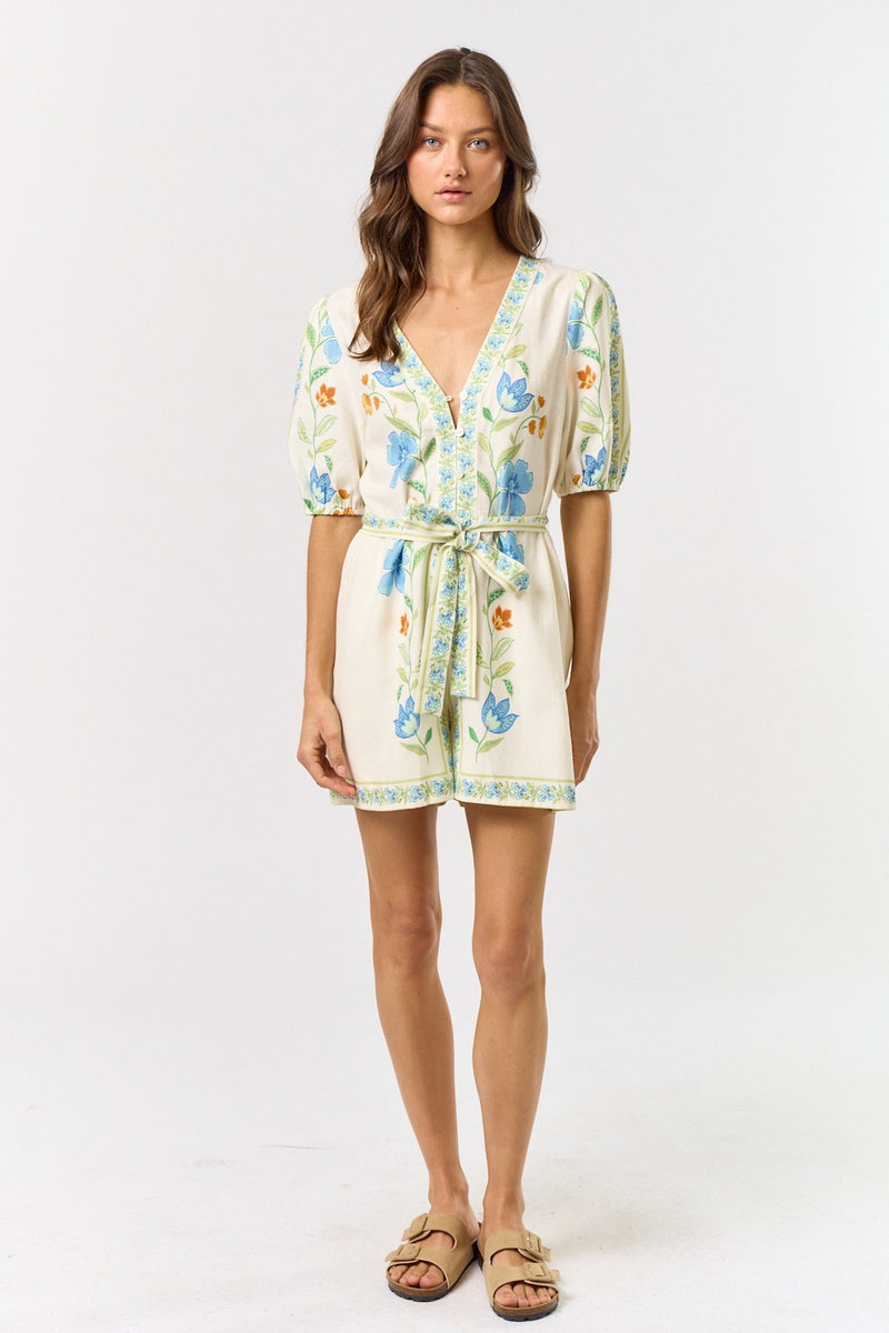 Serenity Garden Romper