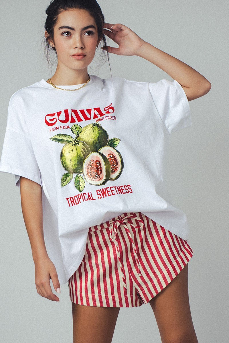 Tropical Guava Sweetness Graphic Tee
