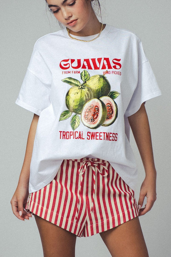 Tropical Guava Sweetness Graphic Tee