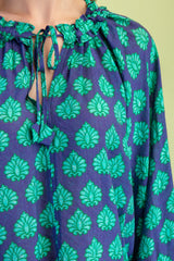 Verde Palm Blouse