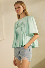 Pamela Mint Top