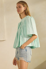 Pamela Mint Top