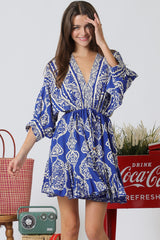 Ana Capri Summer Blue Dress