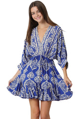 Ana Capri Summer Blue Dress