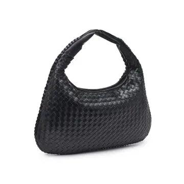 Braided Boho Bag Black - PRINZZESA BOUTIQUE