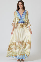 Kimono Beach Life Maxi Dress