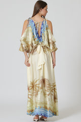 Kimono Beach Life Maxi Dress