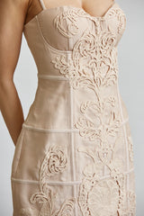 Baroque Applique Mini Dress