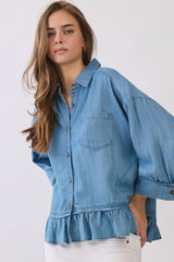 Chambray Button Down Shirt
