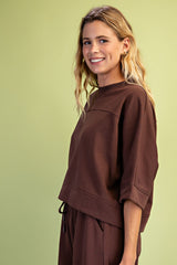 Mocha Sweat Set