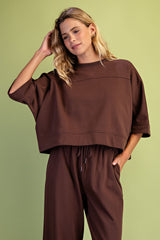 Mocha Sweat Set