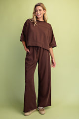 Mocha Sweat Set